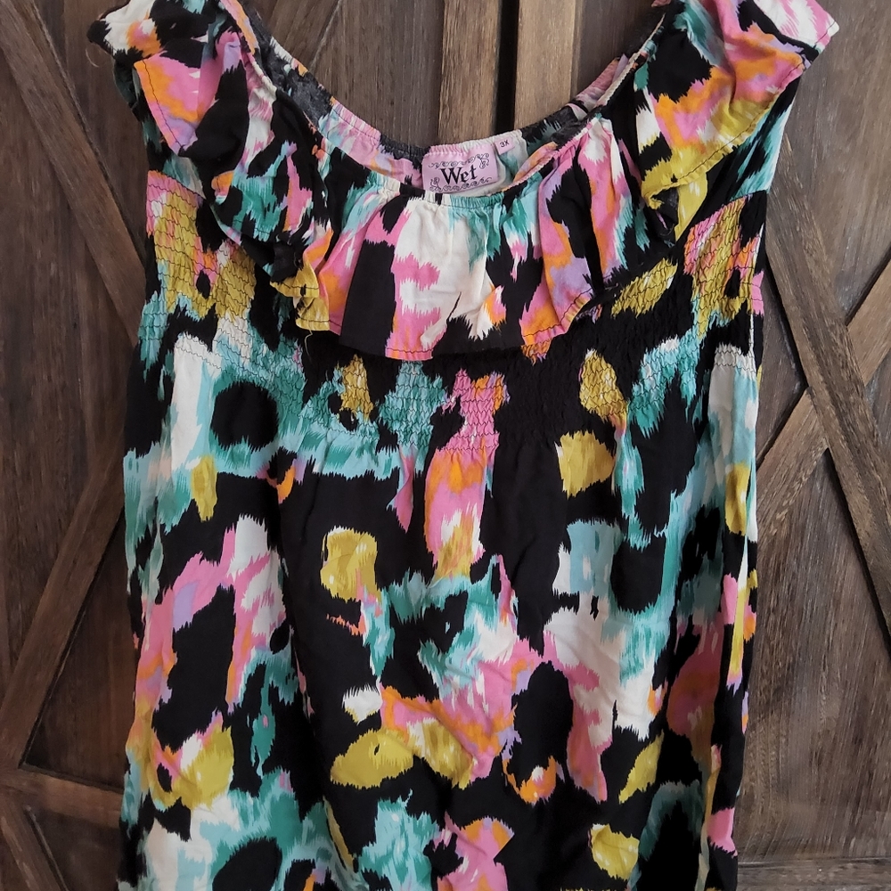 Hawaiian theme dress